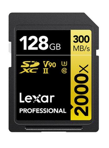 Lexar Professional 2000x SDXC UHS-II U3 V90 C10 - SD Card