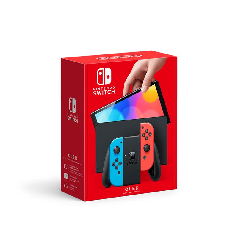 Nintendo Switch (OLED Model) Console - Red/Blue - Canada Computers