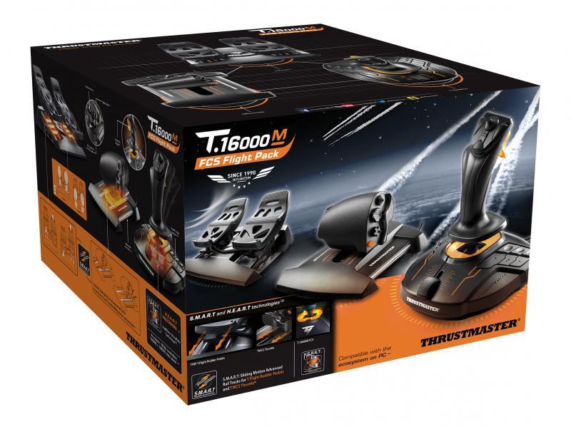 THRUSTMASTER T16000M flight...