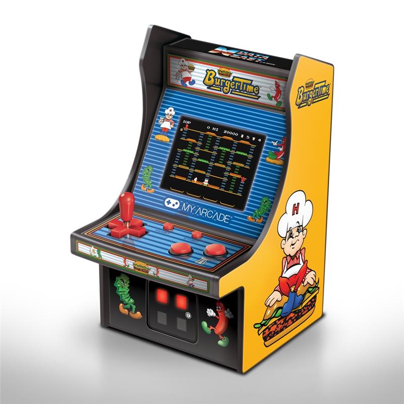 My Arcade 6" Mini Arcade Machine - Officially Licensed - Burgertime