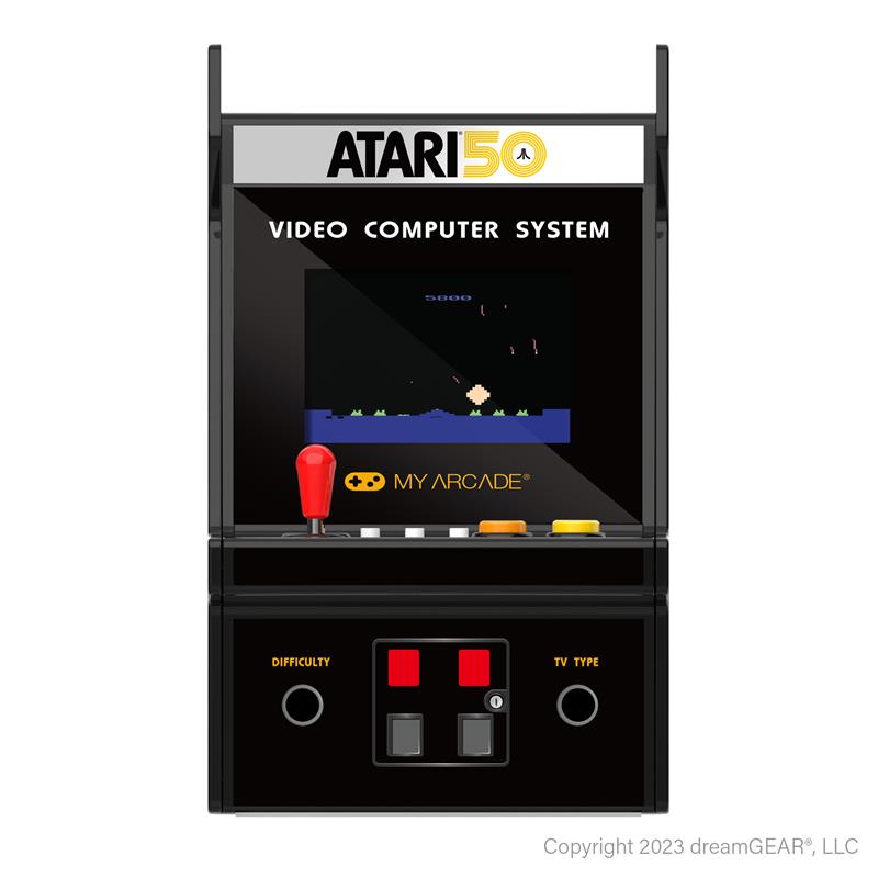 Miniborne d'arcade 100-en-1 de 6,75 po My Arcade Atari Micro P
