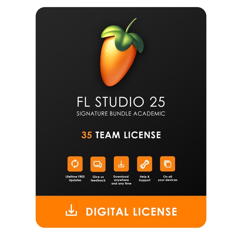 IMAGE LINE FL Studio Signature Bundle 35-User Team License Educational