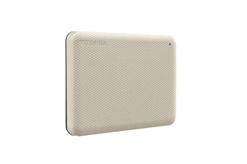 TOSHIBA (Canvio) - Disque dur portatif de 2 To blanc