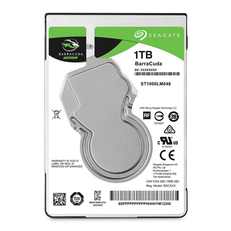 Seagate Barracuda 1TB SATA 2.5