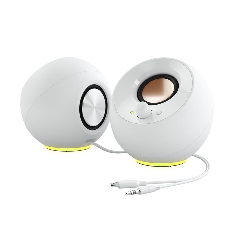 CREATIVE Pebble SE 2.0 USB-C Powered PC Speakers, White