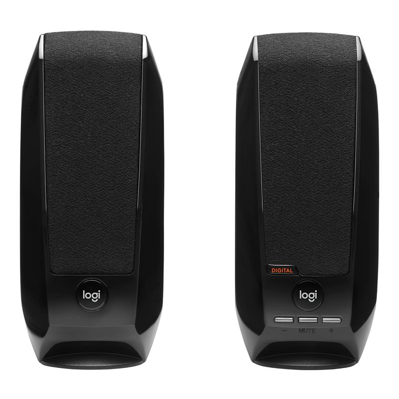 LOGITECH S150 USB Stereo Speakers, Black