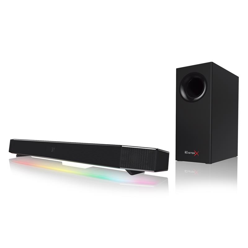 Sound Blaster X Katanaサウンドバー creative Sound BlasterX Katana - 最大出力150W、Aurora ReactiveシステムLED