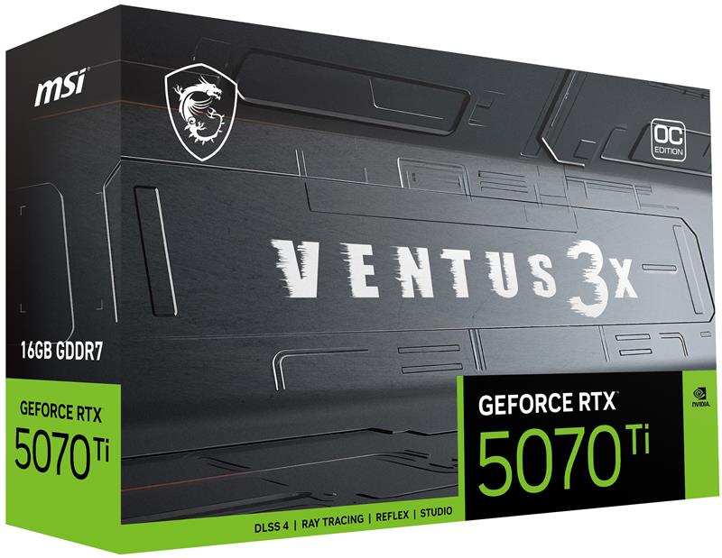 MSI GeForce RTX 5070 Ti 16G VENTUS 3X OC - Canada Computers