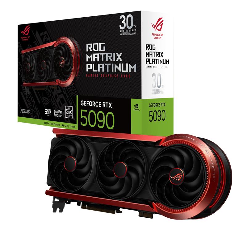 ASUS ROG Matrix GeForce RTX 5090 30th Anniversary GDDR7