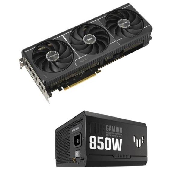 ASUS Prime GeForce RTX 5070 Ti OC GPU + TUF Gaming 850W Gold PSU