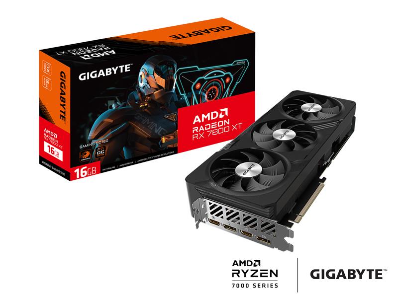 GIGABYTE Radeon RX 7800 XT GAMING OC 16G Graphics Card - Canada