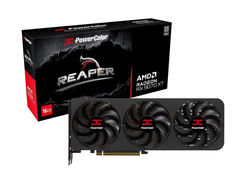 PowerColor Reaper AMD Radeon RX 9070 XT 16GB - Canada Computers