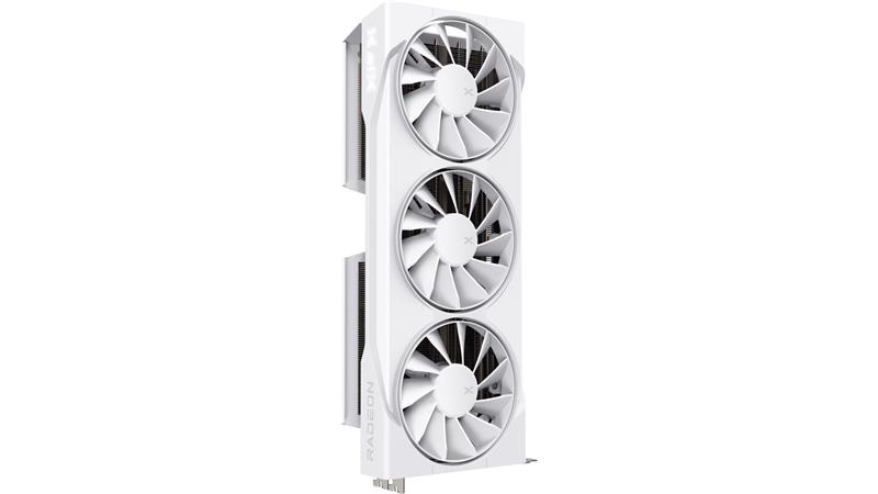 XFX Swift AMD Radeon RX 9070 XT White Triple Fan Gaming Edition avec 16 Go GDDR6