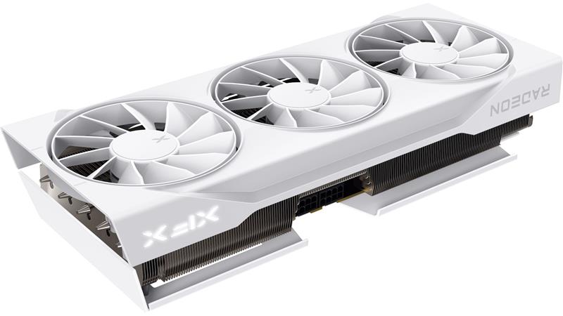 ホワイトブラインド 1510x1060mm XFX Swift AMD Radeon RX 9070 XT White Triple fan Gaming Edition