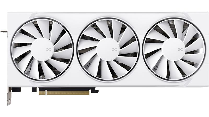 XFX Swift AMD Radeon RX 9070 XT White Triple fan Gaming Edition