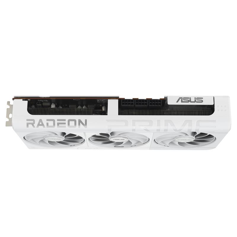 ASUS Prime Radeon RX 9070 XT White OC Edition GDDR6 Triple Fans