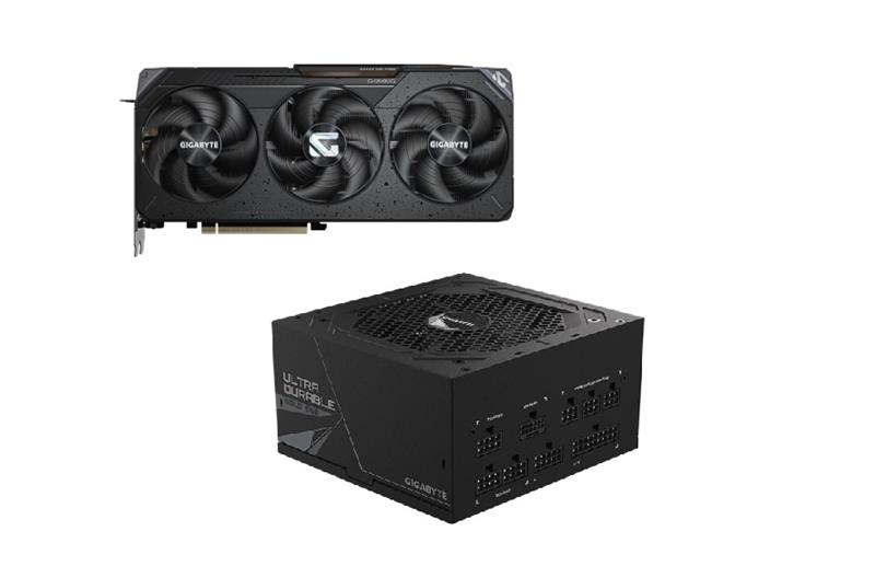 GIGABYTE Radeon RX 9070 XT GAMING OC 16 Go Carte graphique + Alimentation GP-UD850GM PG5