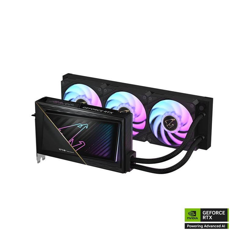 GIGABYTE AORUS GeForce RTX 5090 XTREME WATERFORCE AIO Cooling