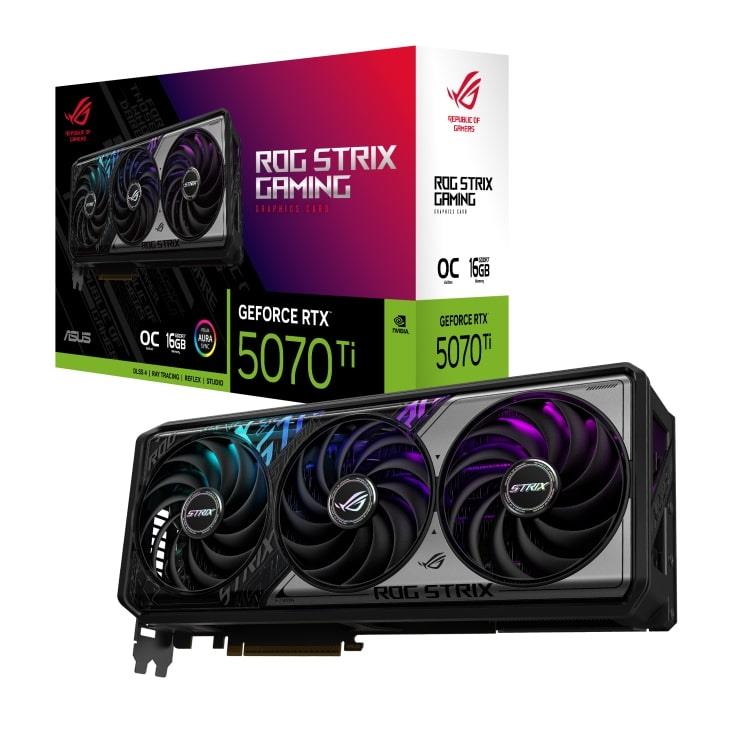 新品未開封品ASUS GeForce RTX 5070 Ti OC 16GB ASUS ROG Strix GeForce RTX™ 5070 Ti OC Edition 16GB GDDR7 - Canada