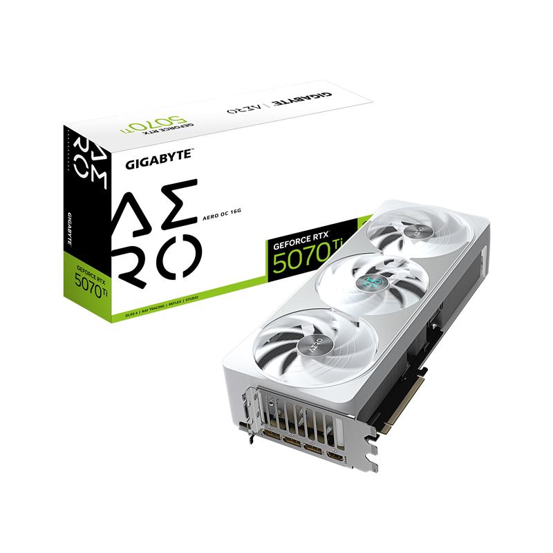 GIGABYTE GeForce RTX 5070 Ti AERO OC 16G  Graphics Card