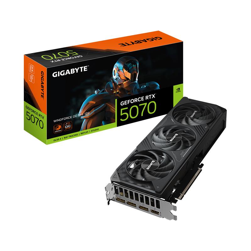GIGABYTE GeForce RTX 5070 WINDFORCE OC SFF 12G Graphics Card