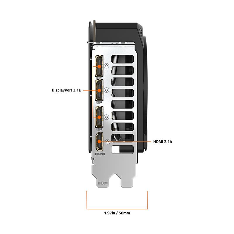 GIGABYTE GeForce RTX 5080 WINDFORCE SFF 16G Graphics Card, 16GB