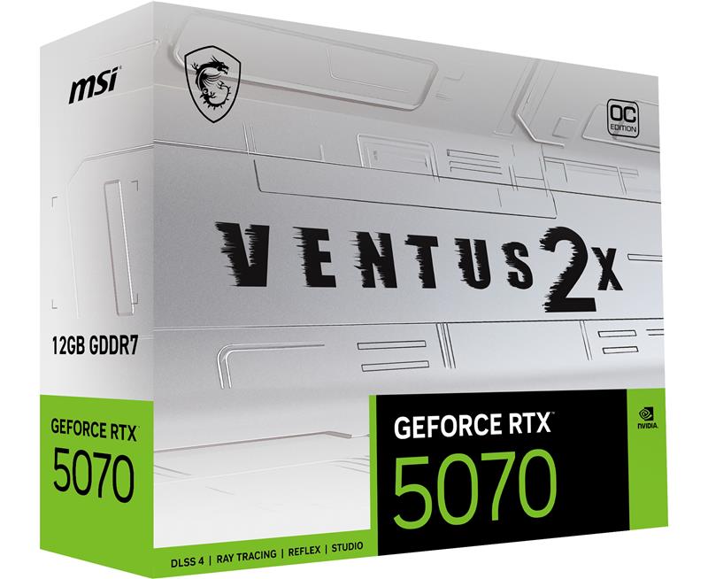 MSI GeForce RTX 5070 12G VENTUS 2X OC WHITE 12GB GDDR - Canada