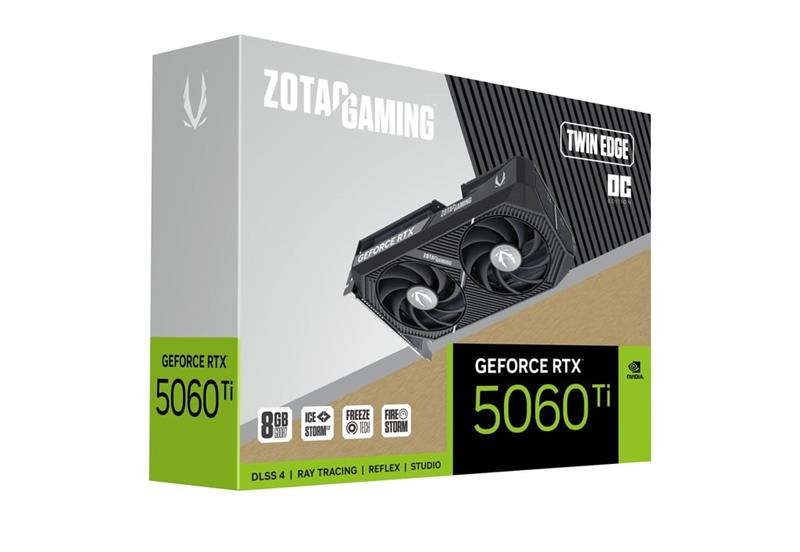 zotac GeForce RTX 5060ti 8GB 新品 ZOTAC GAMING GeForce RTX 5060 Ti 8GB Twin Edge OC DLSS 4 GDDR7