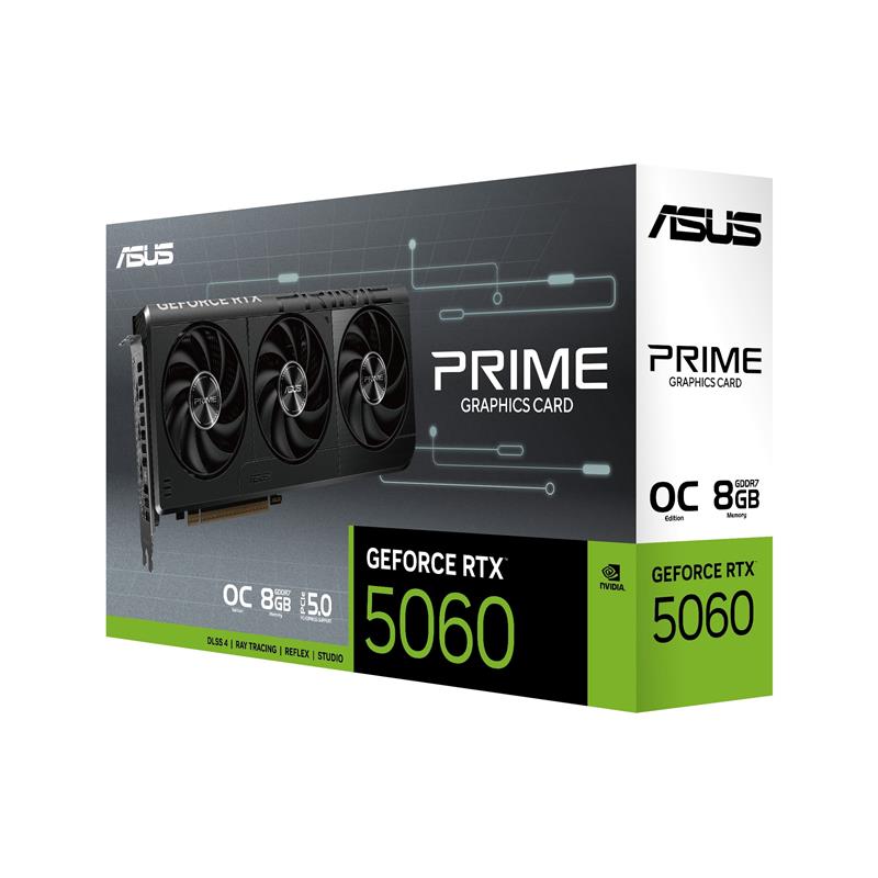 ASUS PRIME-RTX5060-O8G GDDR7 Triple Fans - Canada Computers