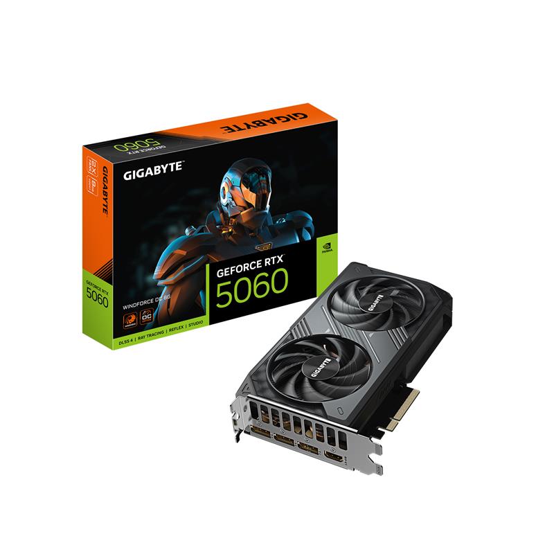 GIGABYTE GeForce RTX 5060 WINDFORCE OC 8G Graphics Card(Open Box)