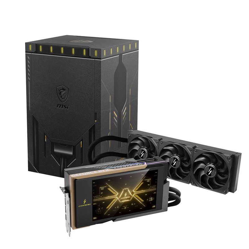 MSI GeForce RTX 5090 32G LIGHTNING Z GDDR7 Liquid Cooler