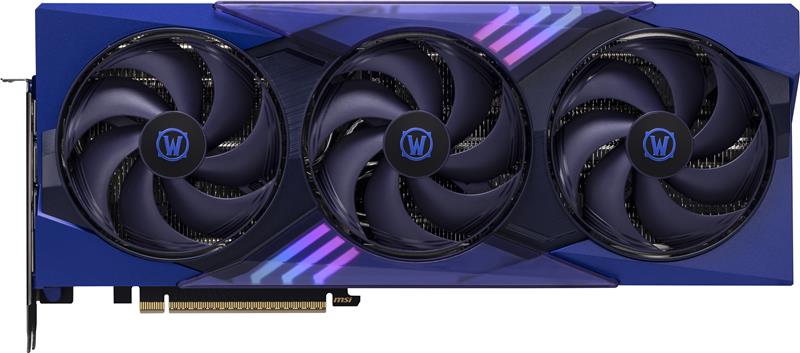 MSI GeForce RTX5070 OC Wowコラボ　レシート付き MSI GeForce RTX 5070 12G World of Warcraft MIDNIGHT VOID EDITION