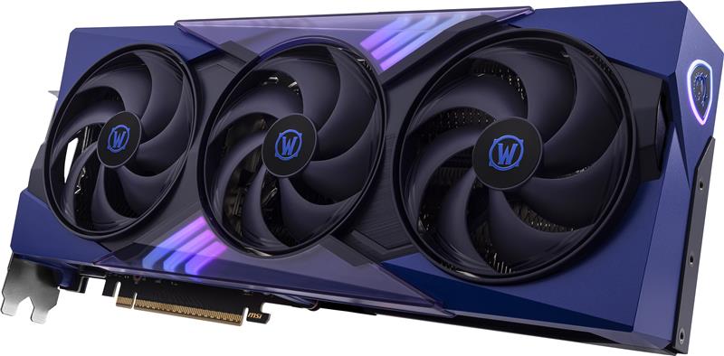 MSI GeForce RTX 5070 12G World of Warcraft MIDNIGHT VOID EDITION