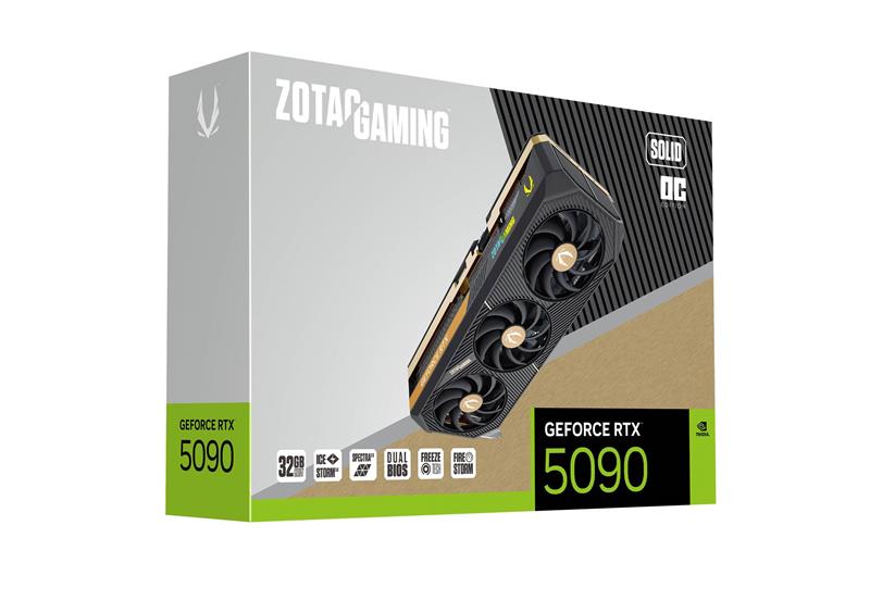 ZOTAC GAMING GeForce RTX 5090 SOLID OC GDDR7 Triple Fans - Canada
