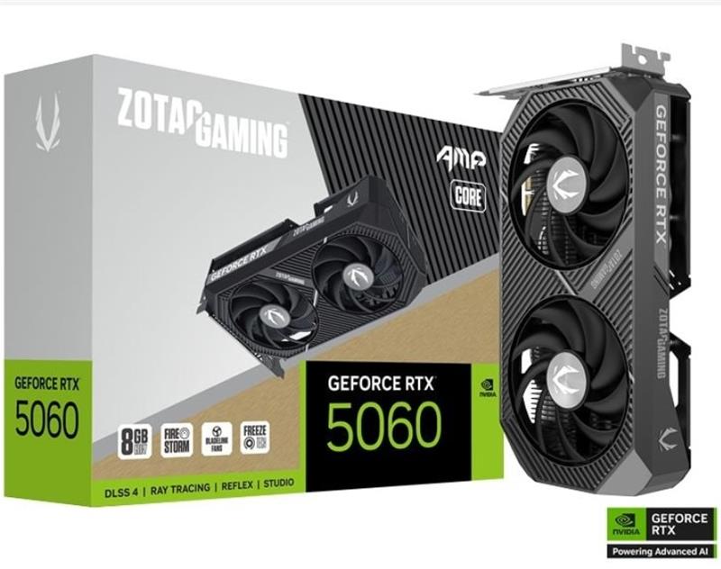 ZOTAC GeForce RTX 5060 AMP Core GDDR7 Double Fans