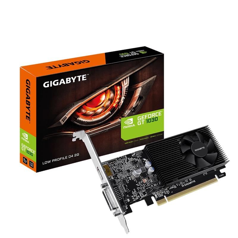 GIGABYTE GeForce GT 1030 Low Profile D4 Graphics Card