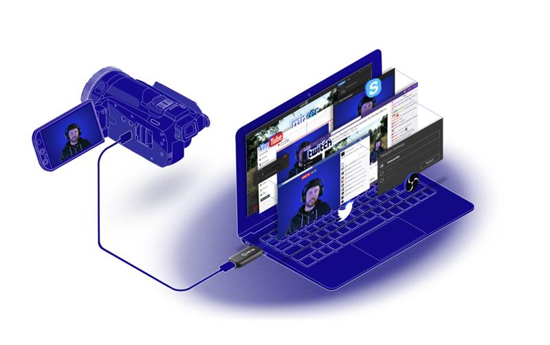 Elgato Cam Link 4K Game Capture, Black - Canada Computers