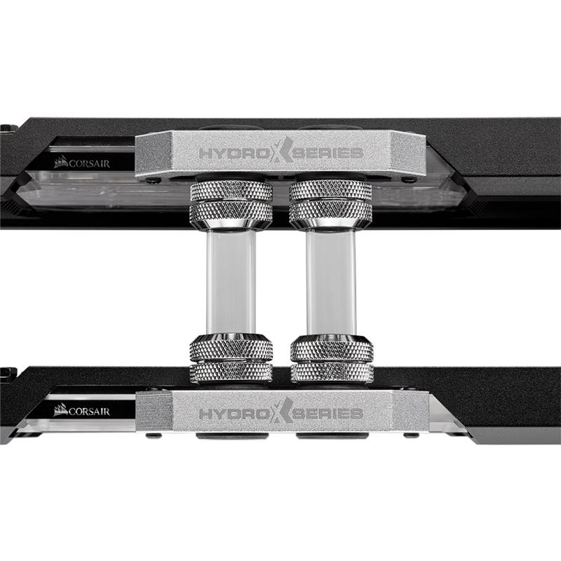 Tuyau CORSAIR (rigide), adaptateur multicarte XF (12 mm de diamètre extérieur ; noir)