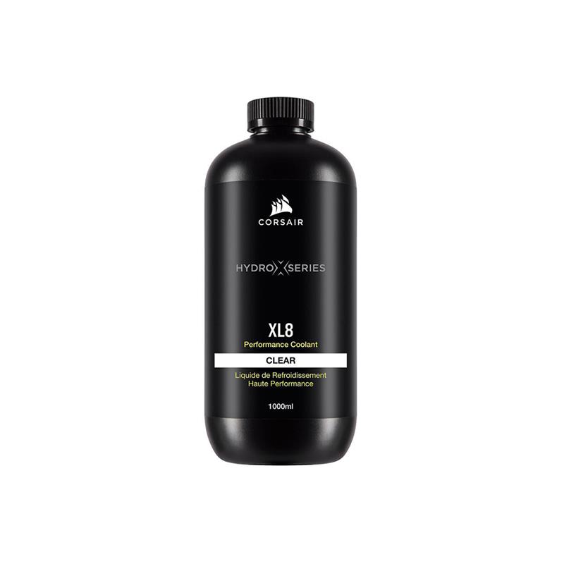 Le liquide de refroidissement de performance CORSAIR Hydro X Series XL8 de 1 L (clair)