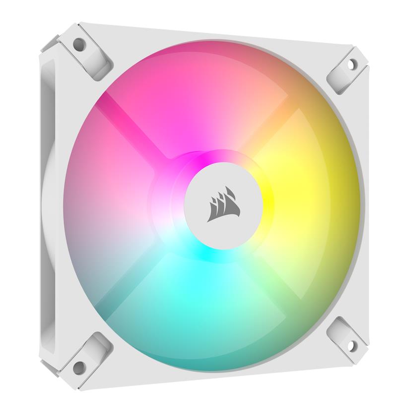 CORSAIR AR120 RGB 120mm ARGB-compatible Fan, Single Pack - White