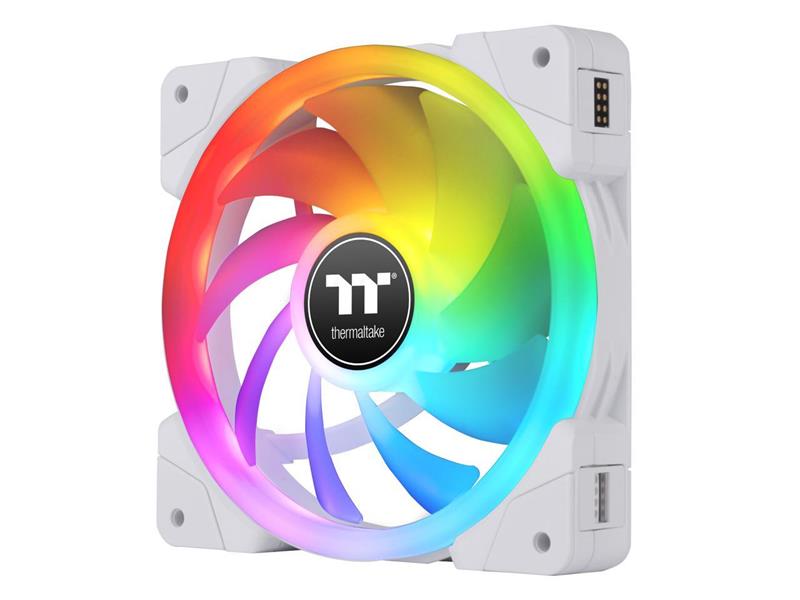 THERMALTAKE SWAFAN EX14 Ventilateur ARVB, Blanc(Open Box)