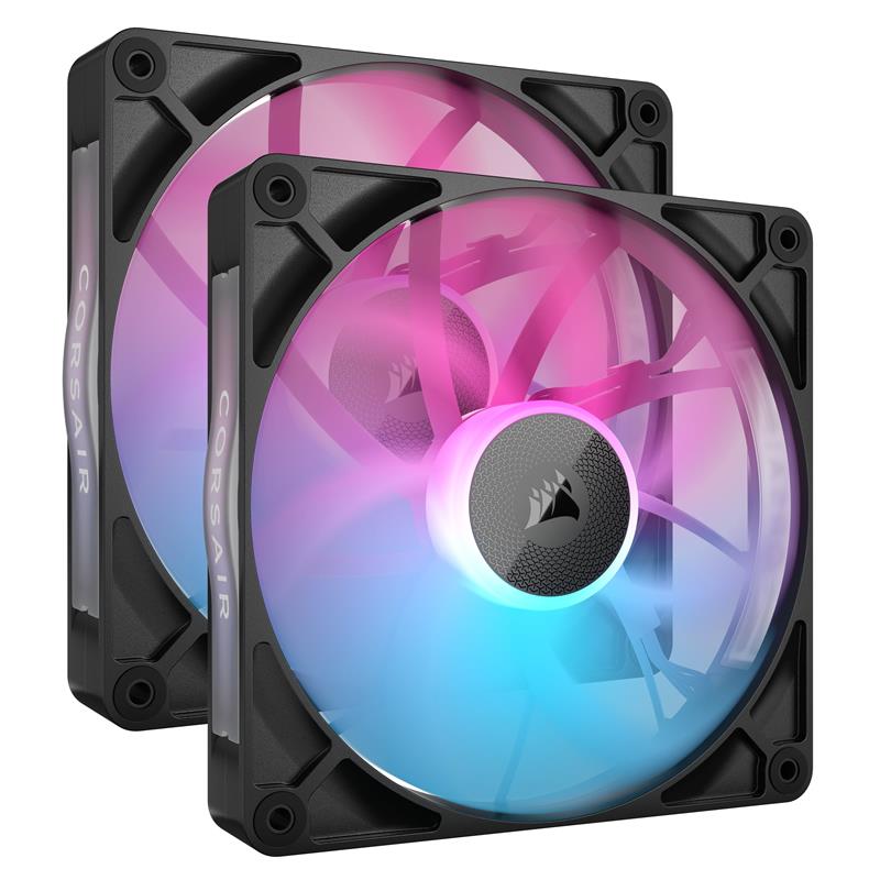 CORSAIR RX Series, iCUE LINK RX140 RGB 140mm Fan, Dual Pack(Open Box)