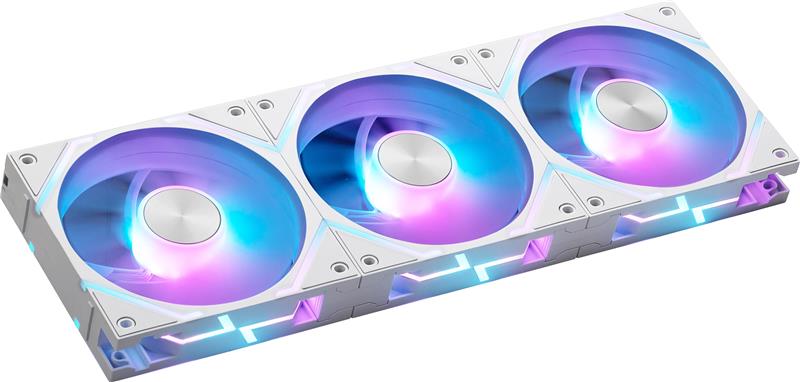 MSI MPG EZ120 ARGB WHITE-3W, Magnetic Connector Block - 3 Pack