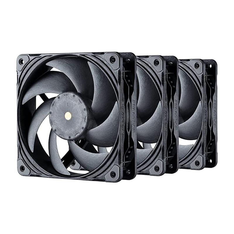 Phanteks T30-120 ventilateur Triple pack, ventilateur de boîtier Noir