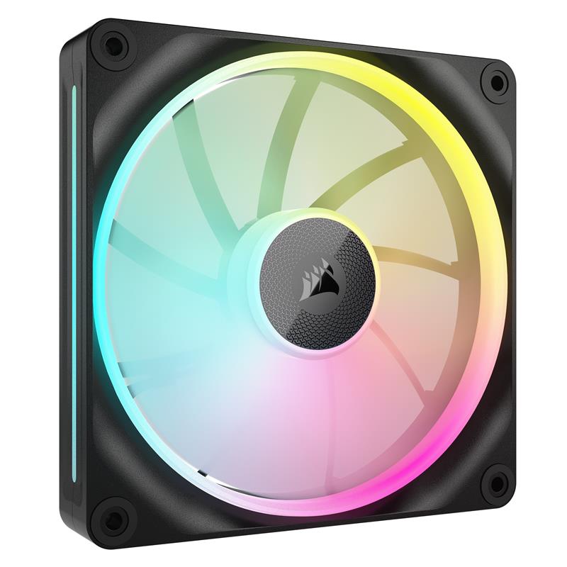CORSAIR iCUE LINK LX140 RGB Extension de ventilateur PWM 140 mm, noir