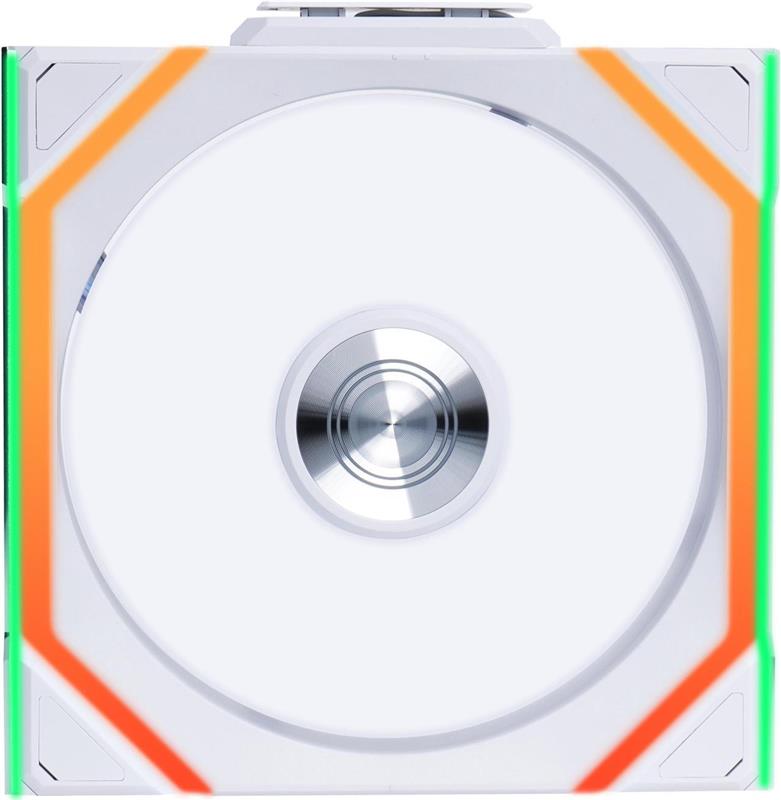 Lian Li UNI FAN SL 120 Wireless RGB 120mm Reverse Blade Fan, White