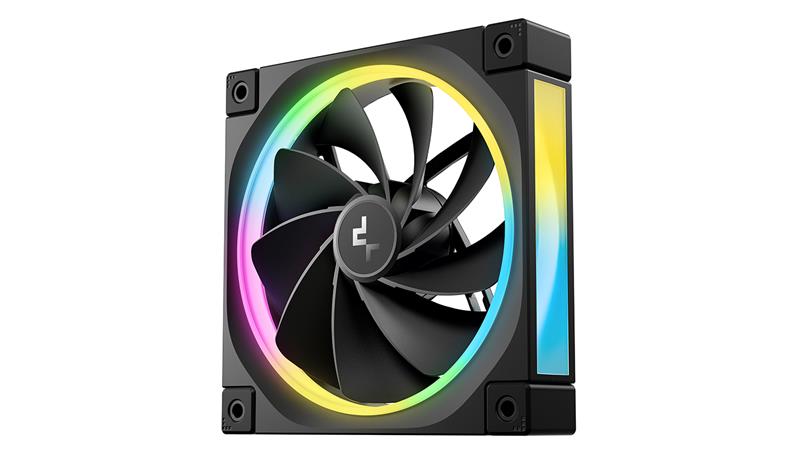 DeepCool FL12R, 120mm High-Performance ARGB Gen 2 Fans, Black, Revers(Open Box)