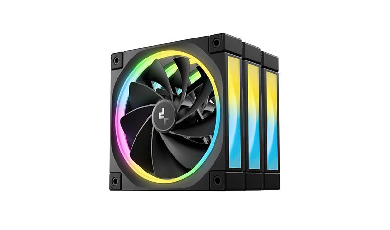 DeepCool FL12R 3IN1, 120mm High-Performance ARGB Gen 2 Fans, Black, R