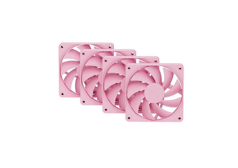 HYTE FA12 Fans (4-Pack) 120mm Regular Case Fan STRAWBERRY MILK