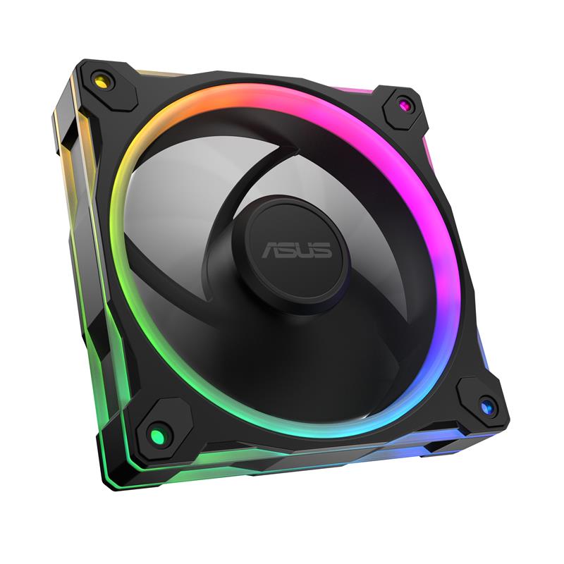 ASUS PRIME MR120 FAN ARGB BLACK 120mm Case Fan  Black
